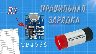 Как правильно заряжать аккумуляторы при помощи - TP4056