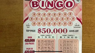 BINGO, 🎾OLG, 🏀 SCRATCH TICKET, ONTARIO LOTTERY AND GAMING