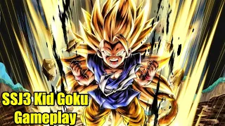 SSJ3 Kid Goku Gameplay In Dragon Ball Legends