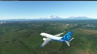 MSFS2020 | PC 4K | PMDG 737-700 | Sakhalinsk TO Kamchatka | Round the World Series | 4090 | 13900K