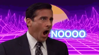 Michael Scott “NO GOD PLEASE NO” Vocoded to Synthwave