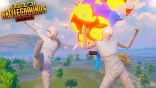 ДВЕ МУМИИ ПРОТИВ СКВАДОВ 💪😏 PUBG Mobile - С ВЕБКОЙ НА РУКИ | ПУБГ МОБАЙЛ - Handcam