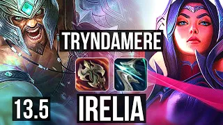 TRYNDA vs IRELIA (TOP) | 4/0/5, 1.1M mastery | KR Master | 13.5