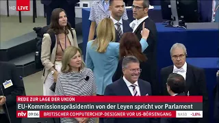 LIVE: Kommissionspräsidentin von der Leyen hält Rede zur Lage der EU