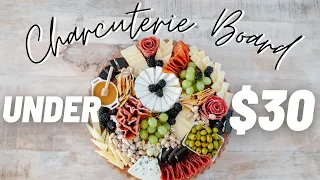 BUDGET CHARCUTERIE BOARD | How to make a beautiful and cheap graze board