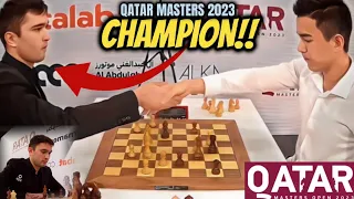 Nodirbek Yakubboev is the CHAMPION of QATAR MASTERS 2023!!