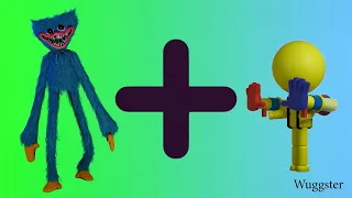 Huggy Wuggy + Player = ??? Poppy Playtime Animation 35