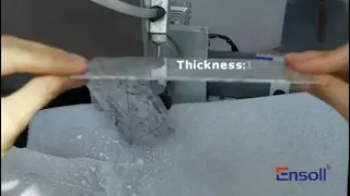 Marble cutting by Endless Diamond Wire Loop Saw Machine-Ensoll