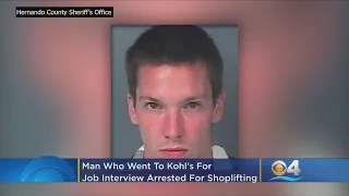 Florida Man Arrested For Shoplifting At Kohl's After Job Interview