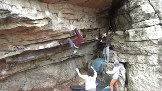 Gunks Bouldering - Dwarf Toss V8