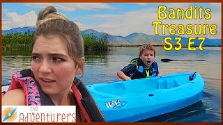 Searching The River For Treasure TY FELL iN THE RiVER! Bandits Treasure S3 E7