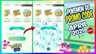 Pokemon Go New Promo Code April 2021 | Free Items In Pokemon Go.