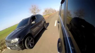 Заезд BMW X5 E53 vs Lexus GX 460