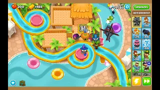 Water Park - Deflation Mode  (no monkey knowledge) - Bloons TD 6