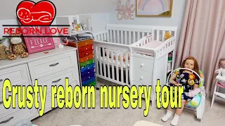 Reborn Doll Nursery Tour How I Organize My Crusty Reborn items | Reborn Love