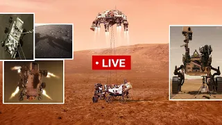 NASA's Mars 2020 Perseverance Rover 18 Feb. 2021 Landing update live | First Helicopter Mars mission