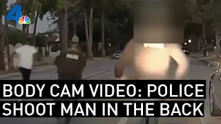 Pasadena Police Release Dashcam, Body Cam Video of a Deadly Police Shooting | NBCLA
