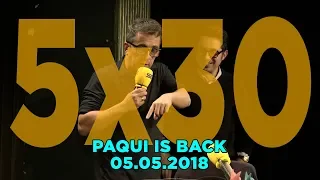 NADIE SABE NADA 5x30 | Paqui is back