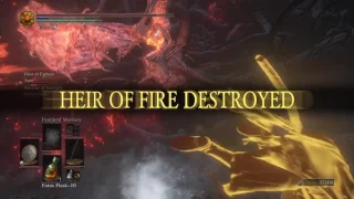 Dark Souls 3: The Ringed City - Weird Glitch in Demon Prince Boss Fight