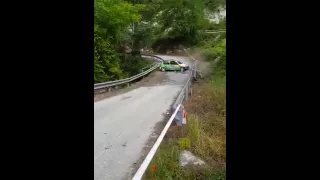 Rally d'alba crash ps 2 Roddino