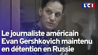 Première apparition d'Evan Gershkovich, le journaliste US emprisonné