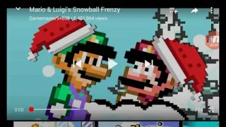 (Blind Reaction) Mario & Luigi's Snowball Frenzy