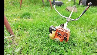 Výmena žacej hlavy na krovinoreze - Stihl FS 55