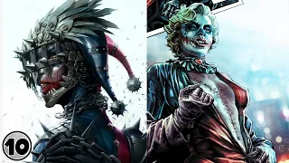 Top 10 Dark Alternate Versions Of Harley Quinn