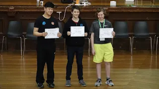 Feliks Zemdegs vs. Max Park Showdown at  Warm Up Sydney 2019 Final (Rubik's Cube) 4K