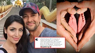 Aftab Shivdasani announces birth of newborn daughter