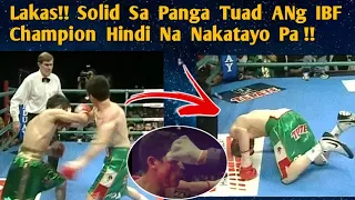 BINIRA SA PANGA NG PINOY BOXER ANG MEXICAN IBF CHAMPION HINDI NA NAKATAYO PA KNOCKOUT