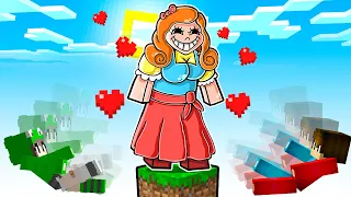 🇺🇦 МАЙНКРАФТ АЛЕ НА ОДНОМУ БЛОЦІ МІС ДЕЛАЙТ У МАЙНКРАФТІ! БАКІ POPPY PLAYTIME 3 MINECRAFT