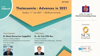 Thalassemia: Advances in 2021