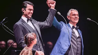 Andrea Matteo And Virginia Bocelli Family At Royal Albert Hall On Saturday Night