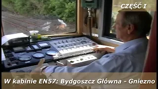 W kabinie maszynisty EN57 - Bydgoszcz Główna - Gniezno [1/2]