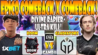 BOOM VS GLADIATORS BO3[GAME 1]ELIMINACION- PAKAZS VS CCNC, DYRACHYO-PGL WALLACHIA SEASON 1-DOTA- ESB