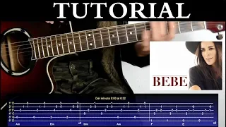 Cómo tocar Siempre me quedará de Bebe (Tutorial de Guitarra) / How to play