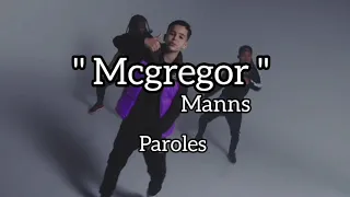 Manns - McGregor (Paroles)