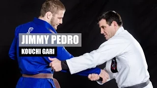 Travis Stevens' coach Jimmy Pedro teaches how to apply the Kouchi Gari