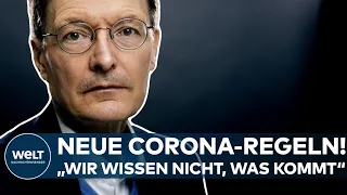 KARL LAUTERBACH: Neue Corona-Regeln beschlossen! "Wir wissen nicht, was kommt"