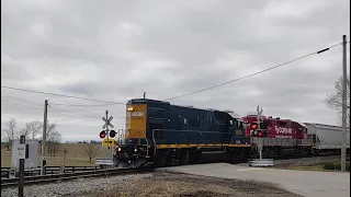 RJ Corman Jett local heading west bound on the Old Road Subdivision at Duckers KY