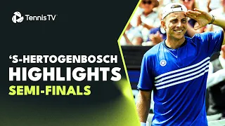 Griekspoor Faces Ruusuvuori; Thompson Plays Hijikata | 's-Hertogenbosch 2023 Highlights Semi-Finals