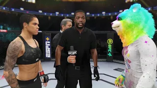 Amanda Nunes vs. Yummy Bear - EA Sports UFC 4 - Epic Girl Fight 💜