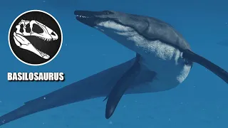 Basilosaurus vs Mosasaurus - JWE 2 Mods (4K 60FPS)