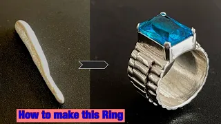 Silver Men’s Ring Making | How Silver Ring Is Made