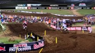 Tennessee 450 Moto 1: Stewart vs. Canard