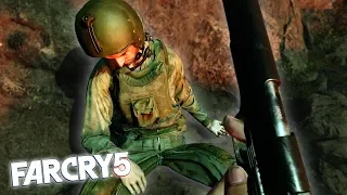 JET CRASH SITE & UNDERGROUND TUNNELS! Far Cry 5 Hours of Darkness Vietnam!