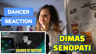 GERMAN DANCER REACTS DIMAS SENOPATI - SOLDIER OF FORTUNE ACOUSTIC COVER *DANCE FREESTYLE*