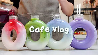 🌞이 특별한 음료병은 항상 인기가 있습니다🌷30mins Cafe Vlog/카페브이로그/cafe vlog/asmr/Tasty Coffee#521