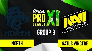 CS:GO - Natus Vincere vs. North [Dust2] Map 2 - ESL Pro League Season 11 - Group B